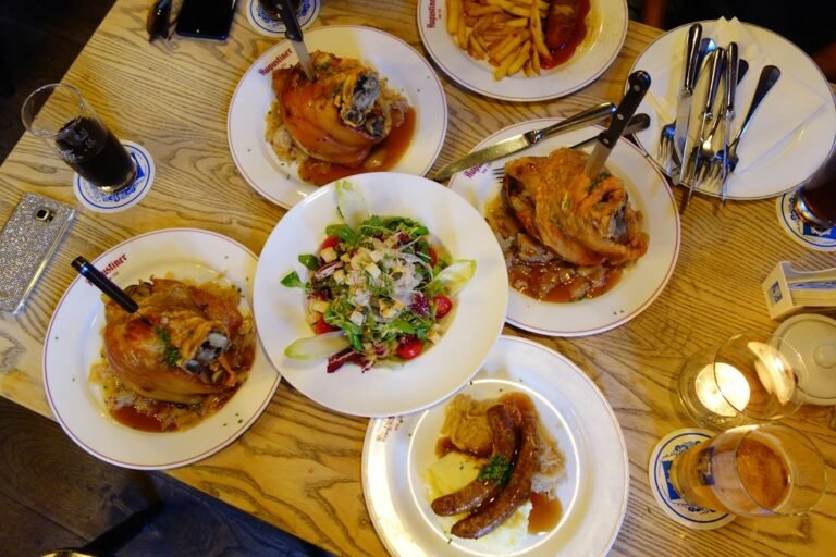 Illustrative German cuisine, not Mountain Brauhaus