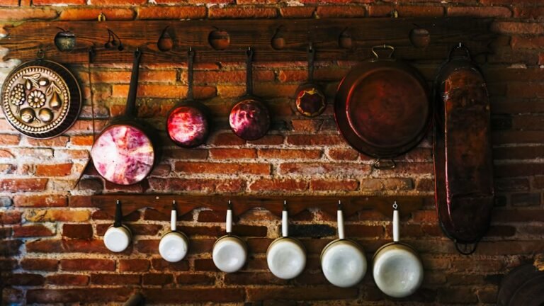 Illustrative copper cookware, not Bashakill Bazaar