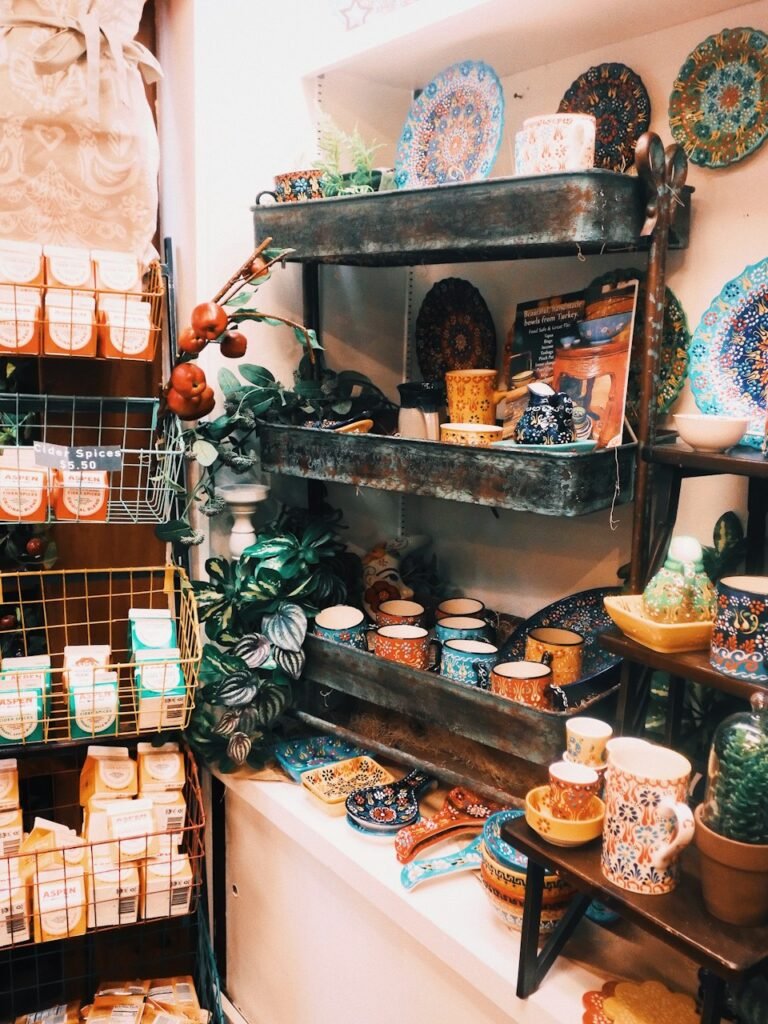 Illustrative handmade ceramics, not Handmade and More in New Paltz