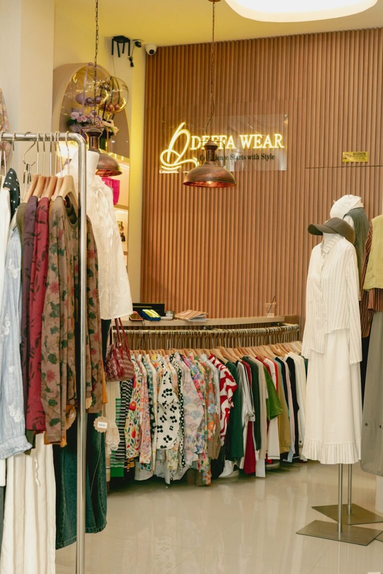 Illustrative boutique shop interior, not Top Shelf in Ellenville