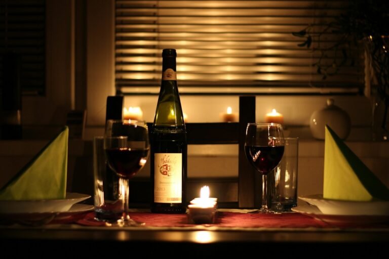 Aroma Thyme Bistro food and wine from the dining table