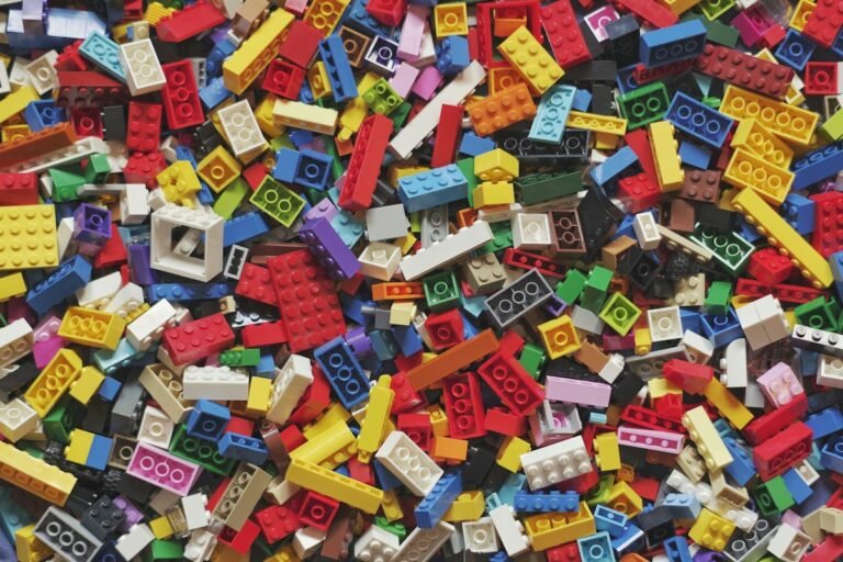 Illustrative colorful interlocking toy bricks; not a specific Hudson Valley attraction