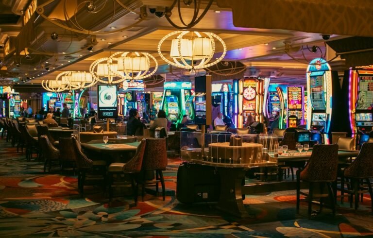 Illustrative casino interior, not Resorts World Catskills