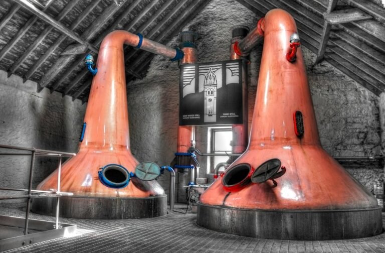Illustrative copper stills, not a photograph of Coppersea Distilling